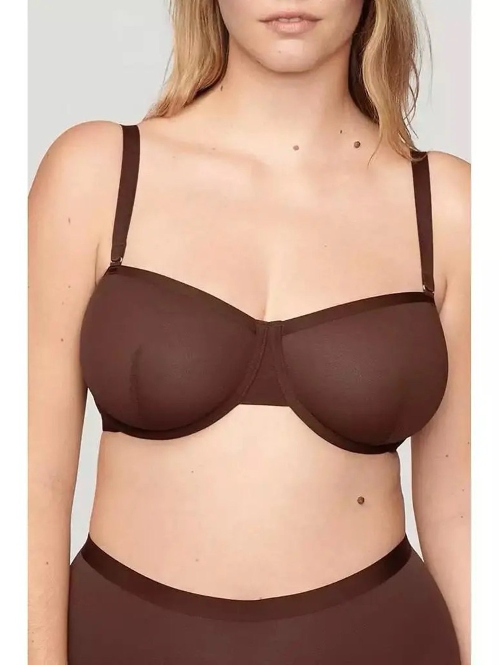 CUUP The Balconette Mesh Bra